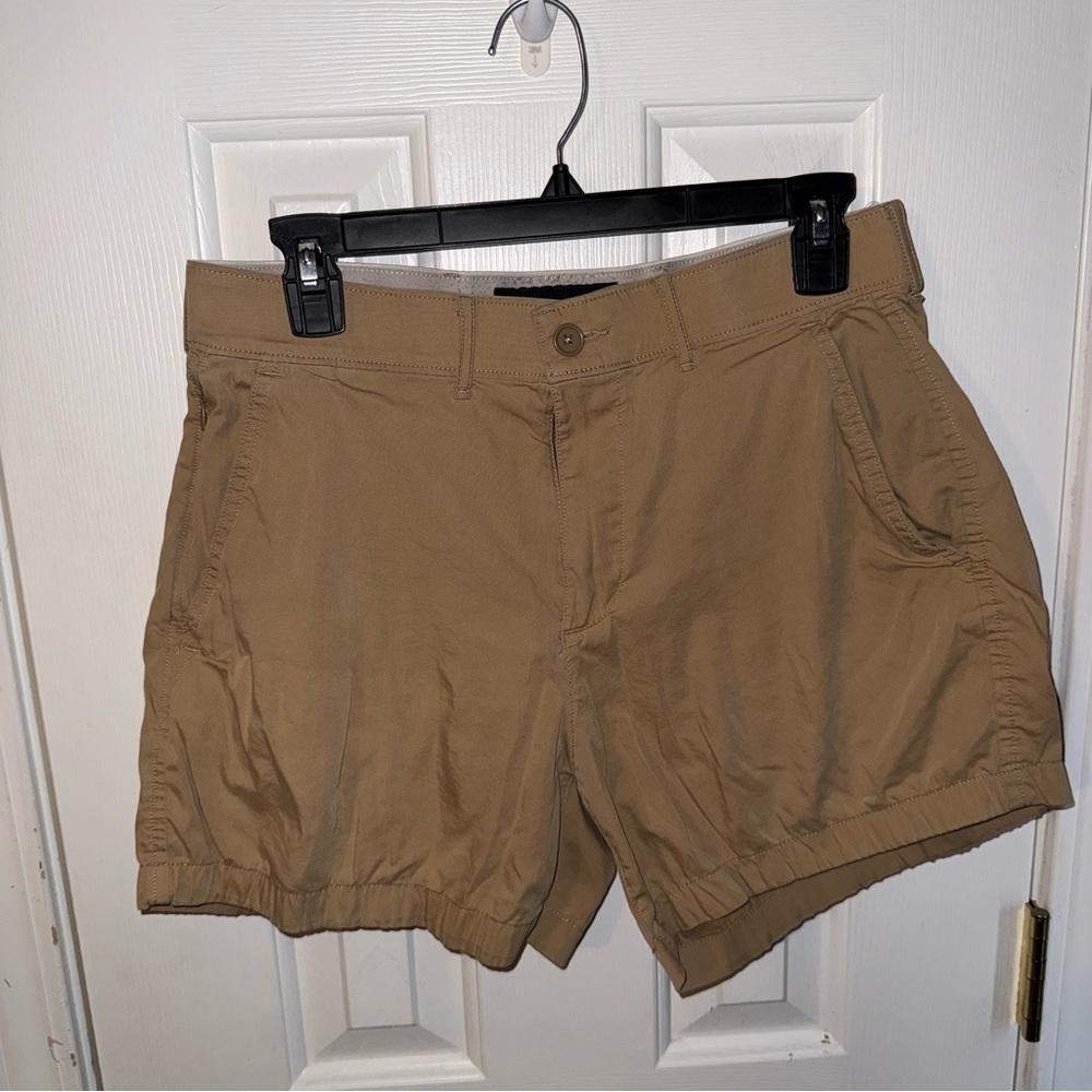 Abercrombie & Fitch Tan Athletic Shorts
